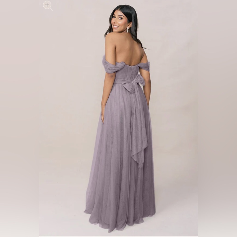 CLEAR OUT PRICE! Revelry Rosalie Tulle Convertible Dress, Wisteria - 12 - Picture 2 of 11